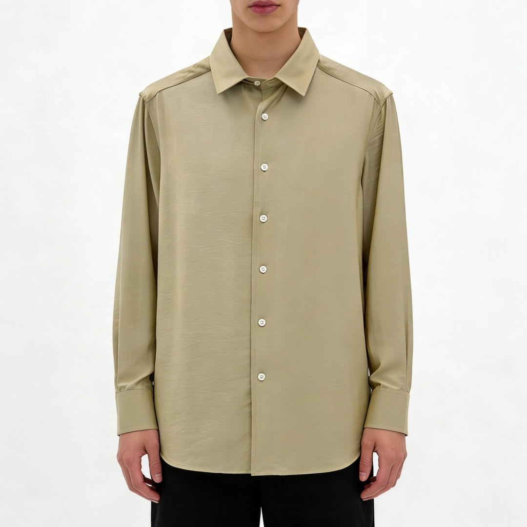 솔리드 비지니스 셔츠 (solid business shirt)