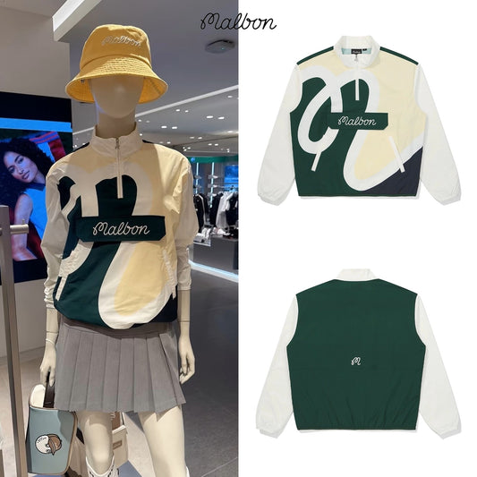 스탠드반집업자켓 (Stand-up collar jacket)