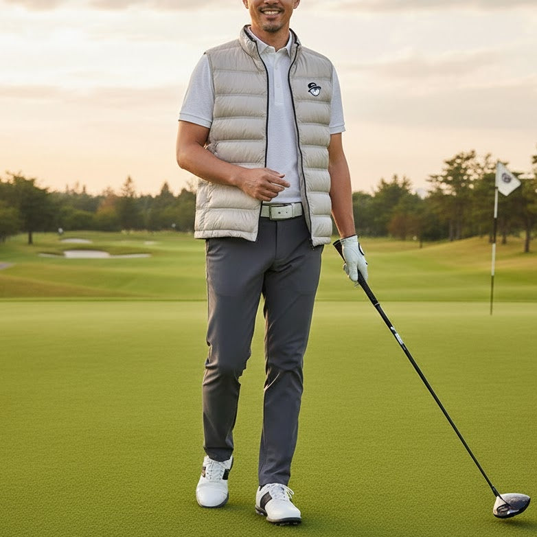 다운퀄팅조끼 (Down quilted vest)