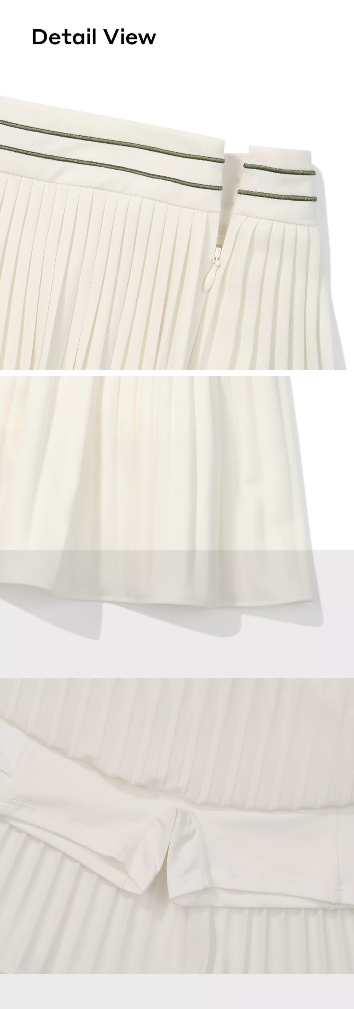 라이트니트플리츠스커트 (Light knit pleated skirt)