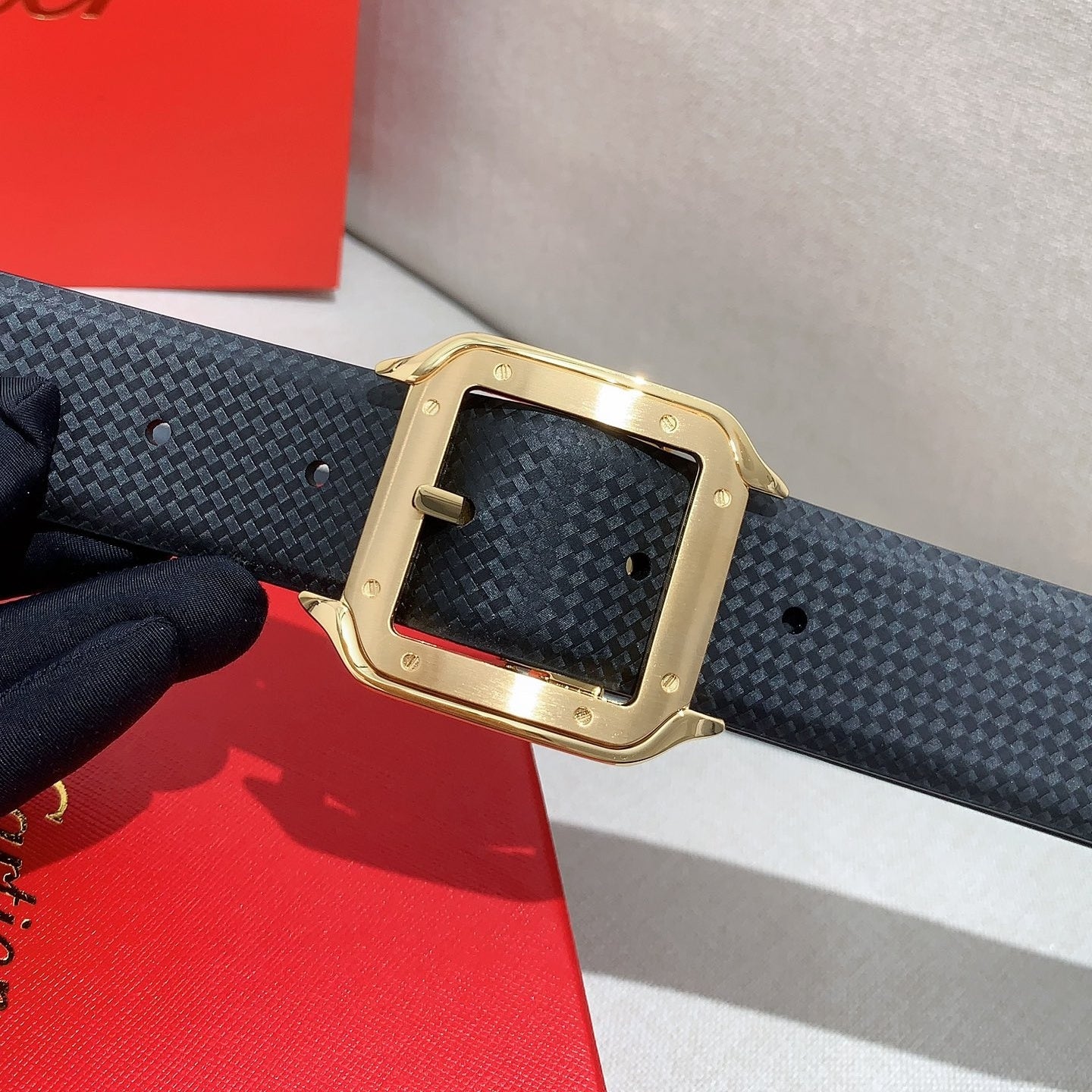 핀 버클 벨트 (pin buckle belt)