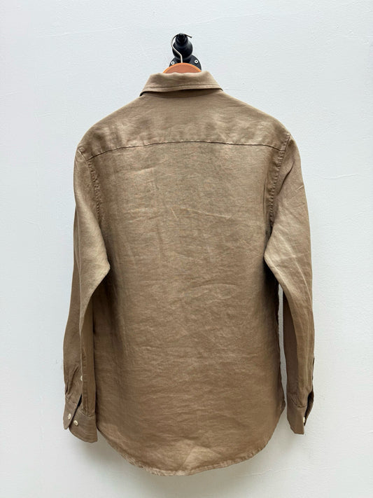 포켓 자수셔츠 (pocket embroidered shirt)