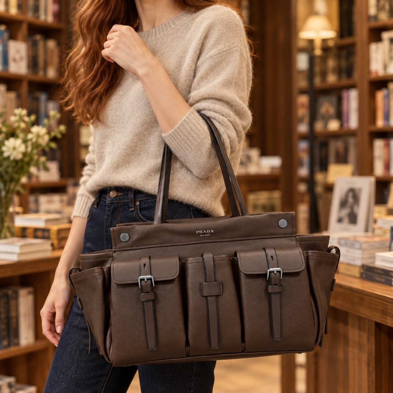 루트 캔버스 토트백 (Root Canvas Tote Bag)