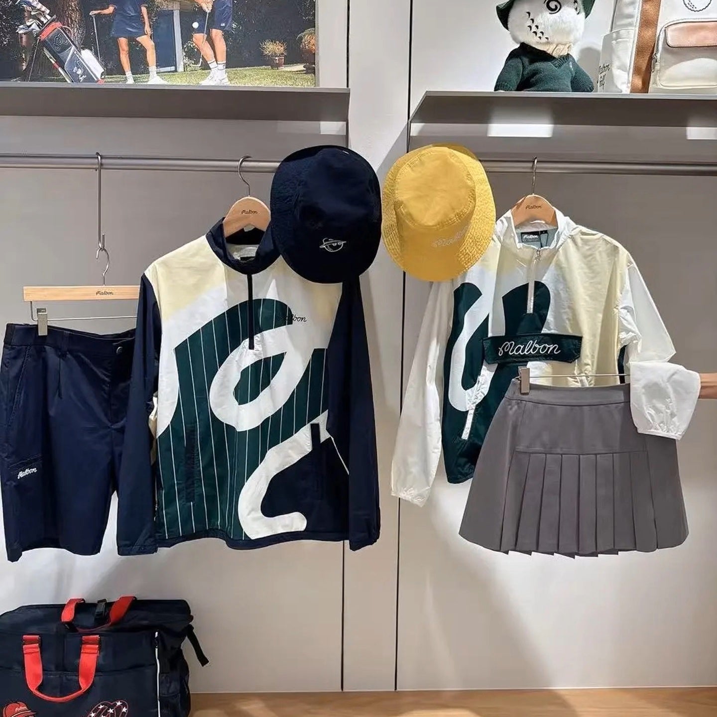 스탠드반집업자켓 (Stand-up collar jacket)