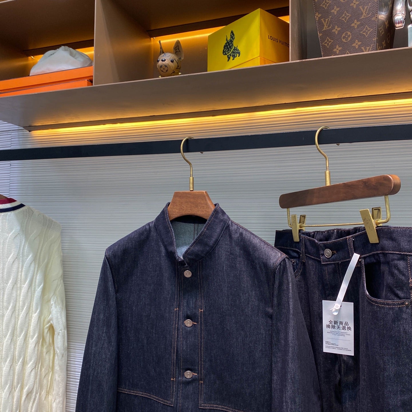 클래식 데님수트 (classic denim suit)