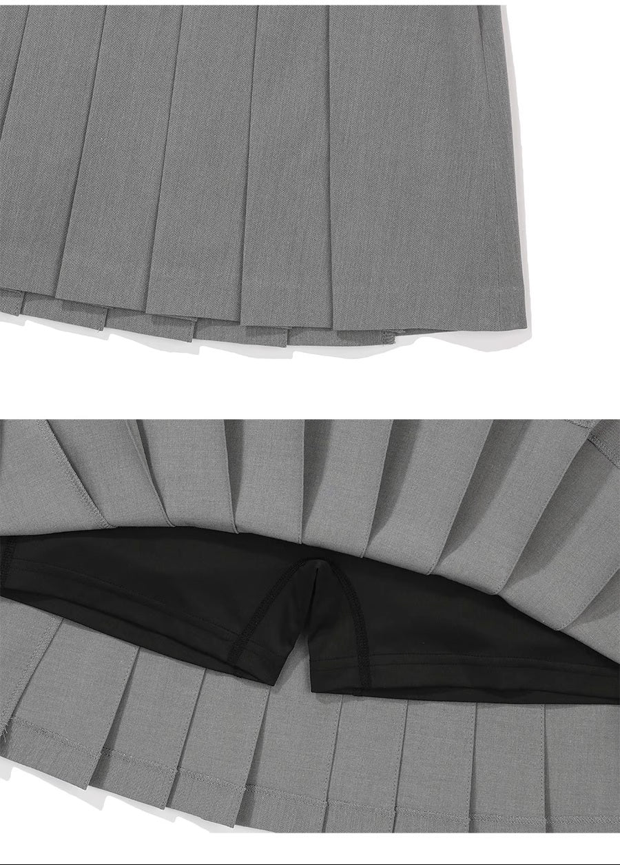 니트스커트셋업 (Knit skirt set)