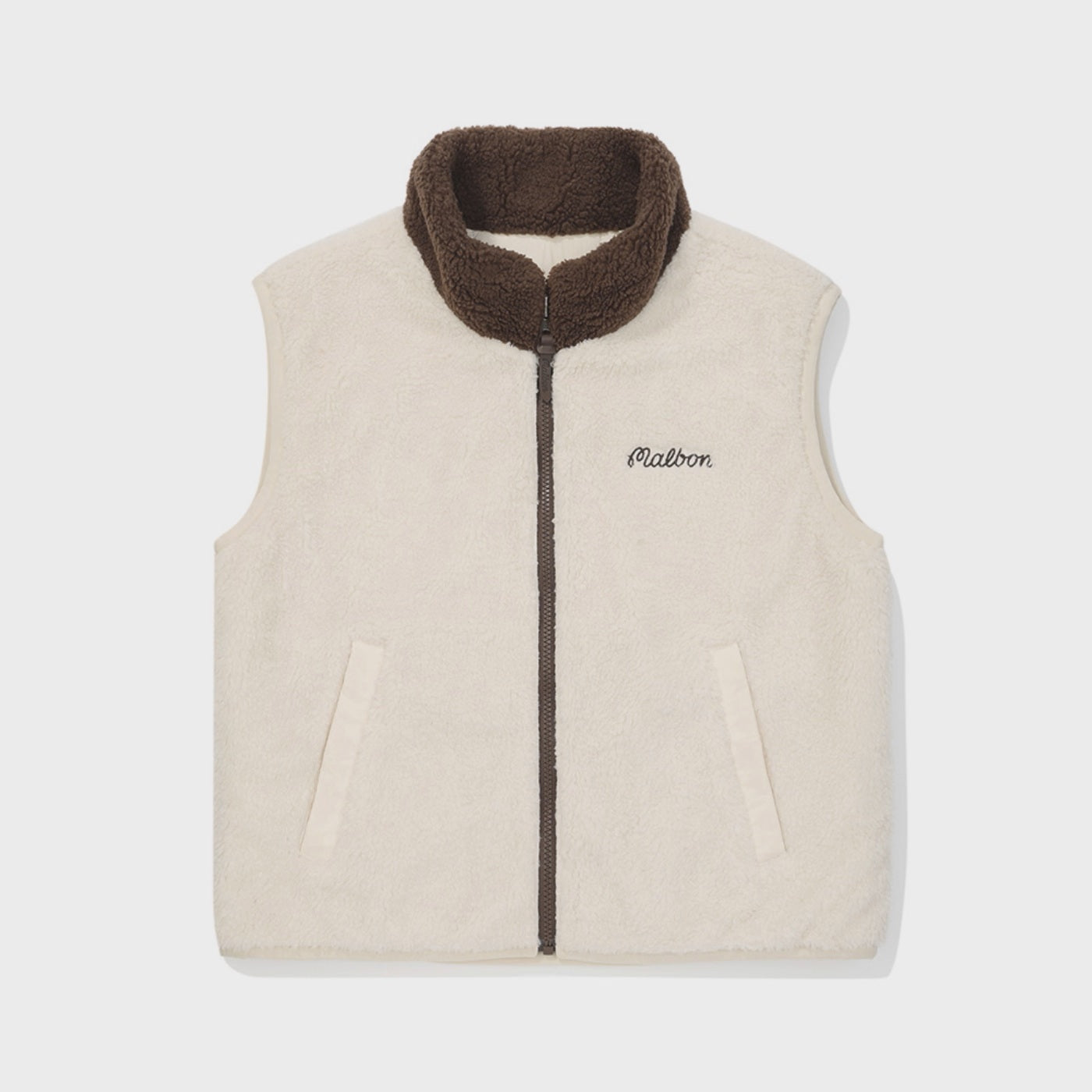 캐시다운패딩조끼 (Cashmere down padded vest)
