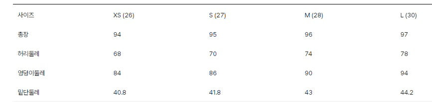 오픈버튼팬츠 (open button pants)