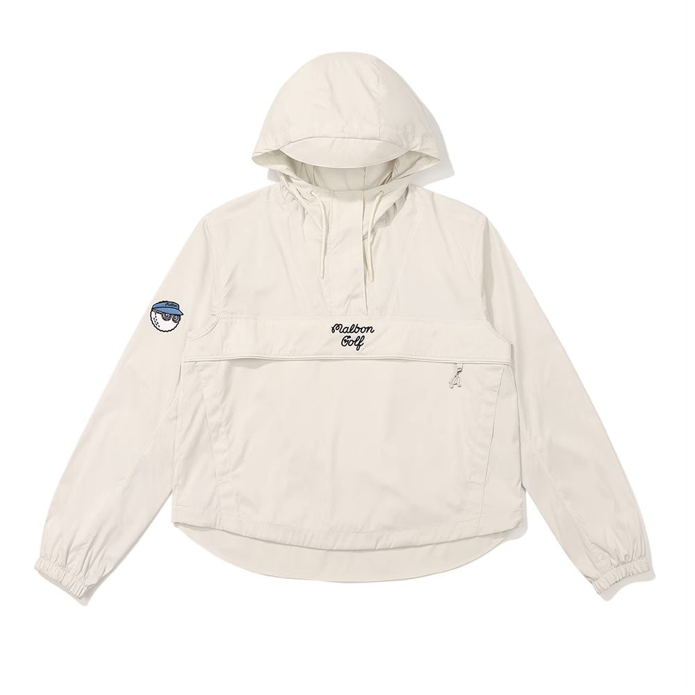 하프지퍼아노락 (Half-zip anorak)