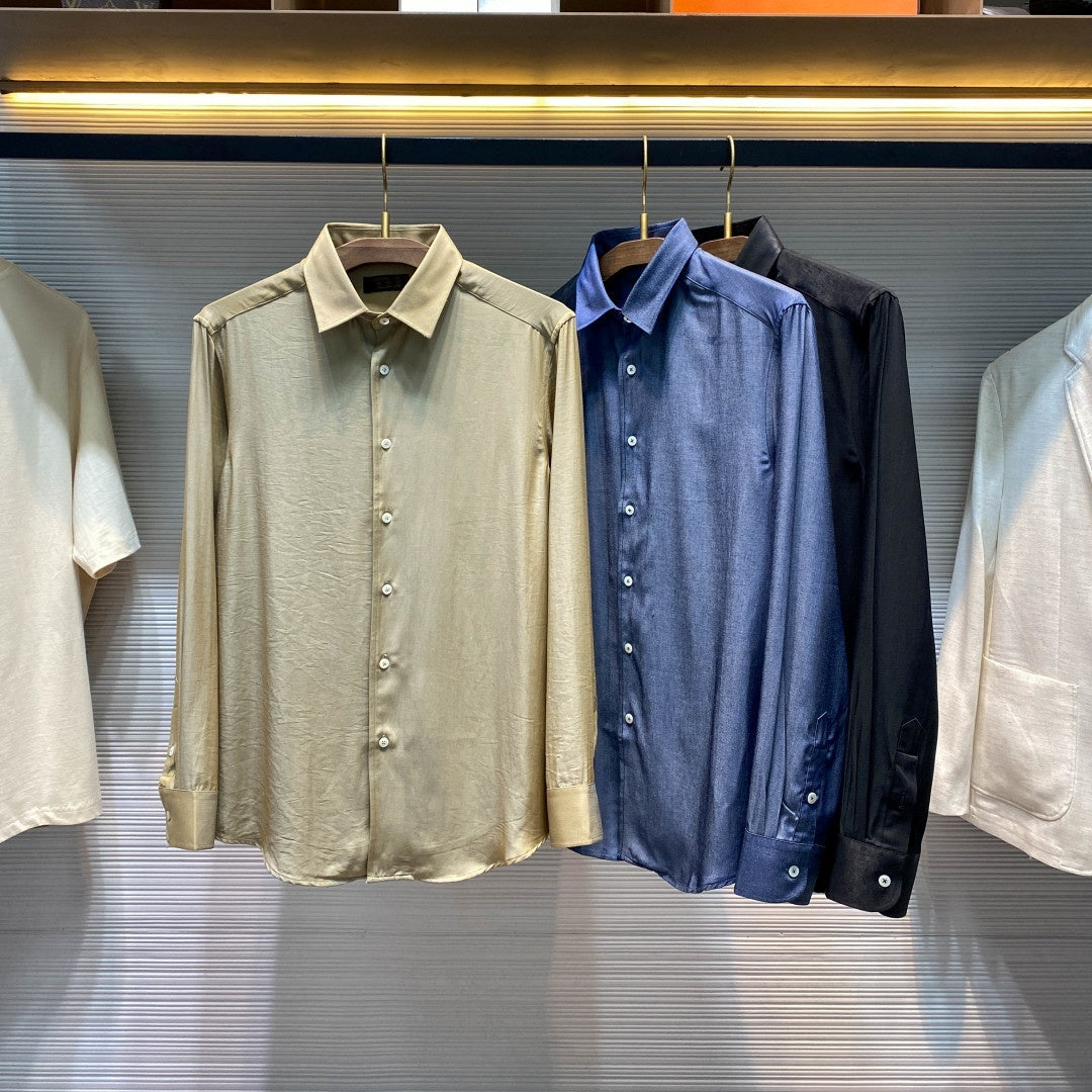 솔리드 비지니스 셔츠 (solid business shirt)