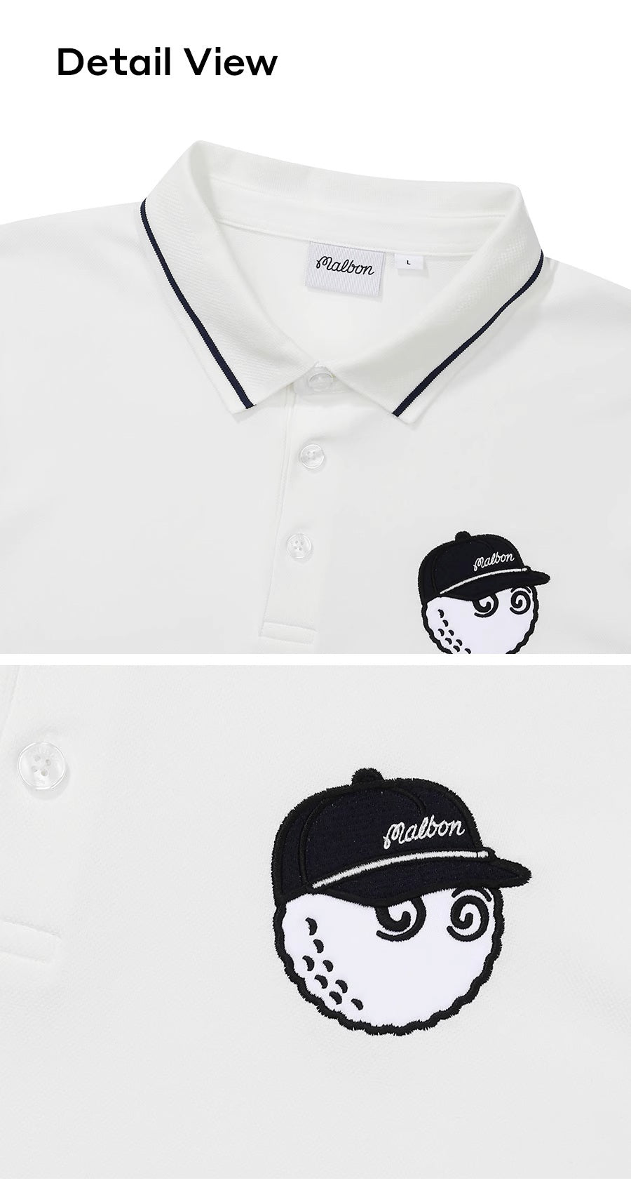 라펠긴팔티 (Lapel long-sleeved T-shirt)