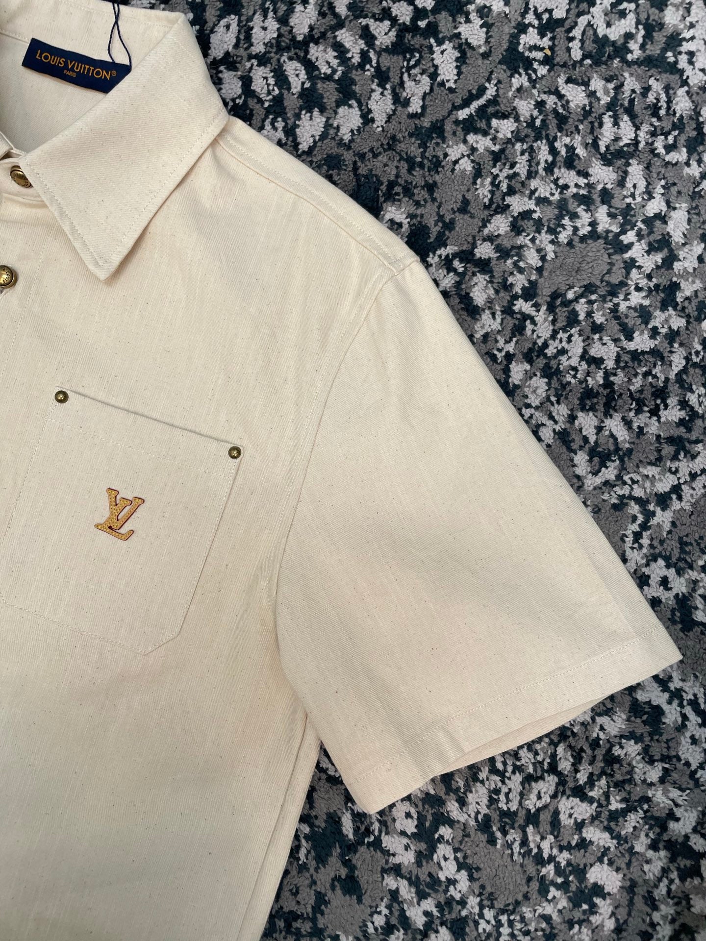 린넨 반팔 셔츠 (Linen Short Sleeve Shirt)