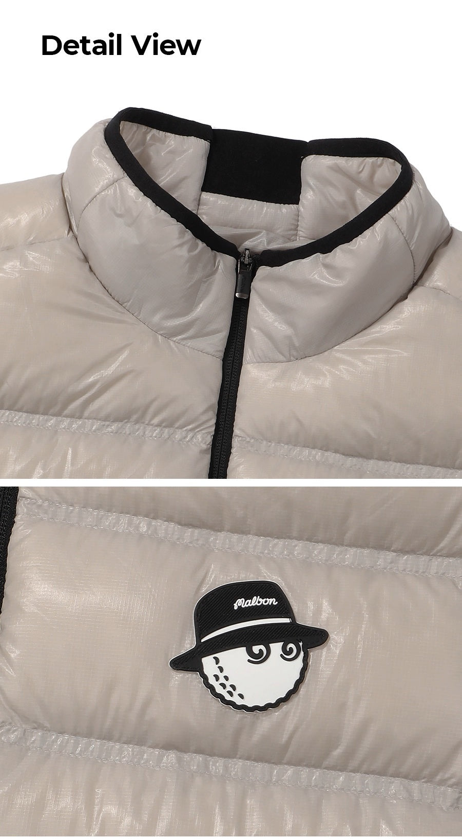 다운퀄팅조끼 (Down quilted vest)