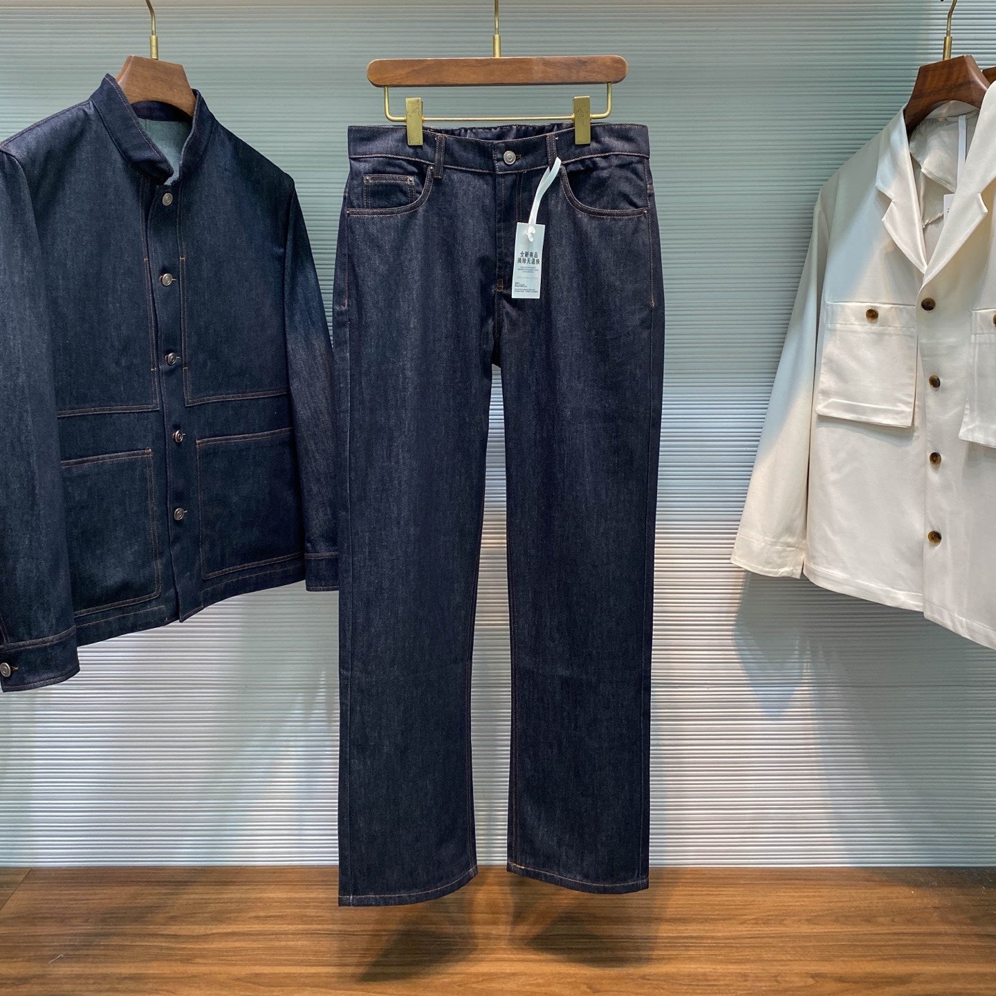 클래식 데님수트 (classic denim suit)