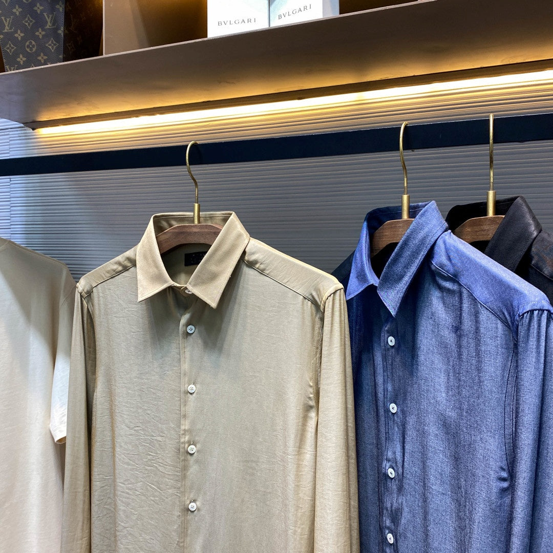 솔리드 비지니스 셔츠 (solid business shirt)