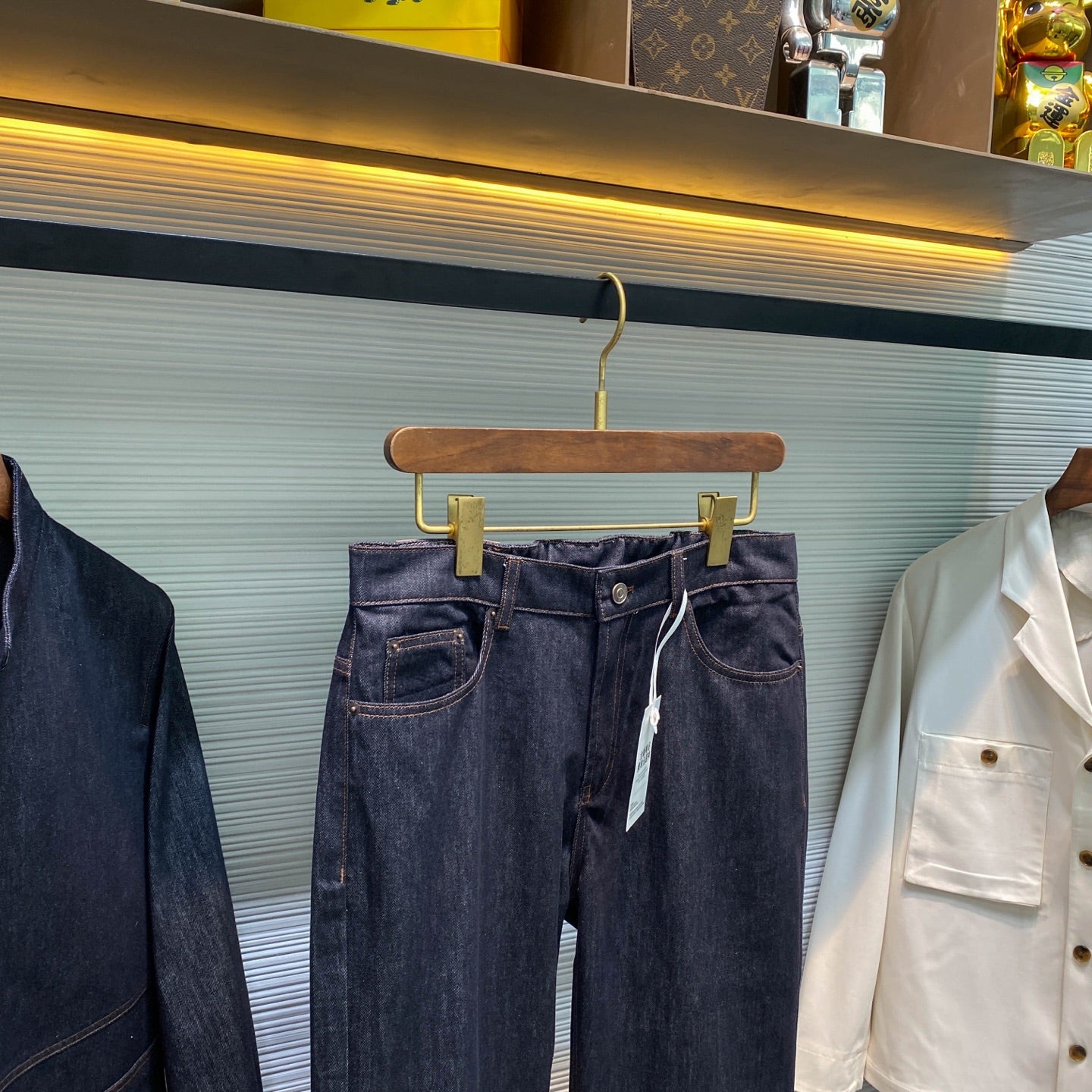 클래식 데님수트 (classic denim suit)