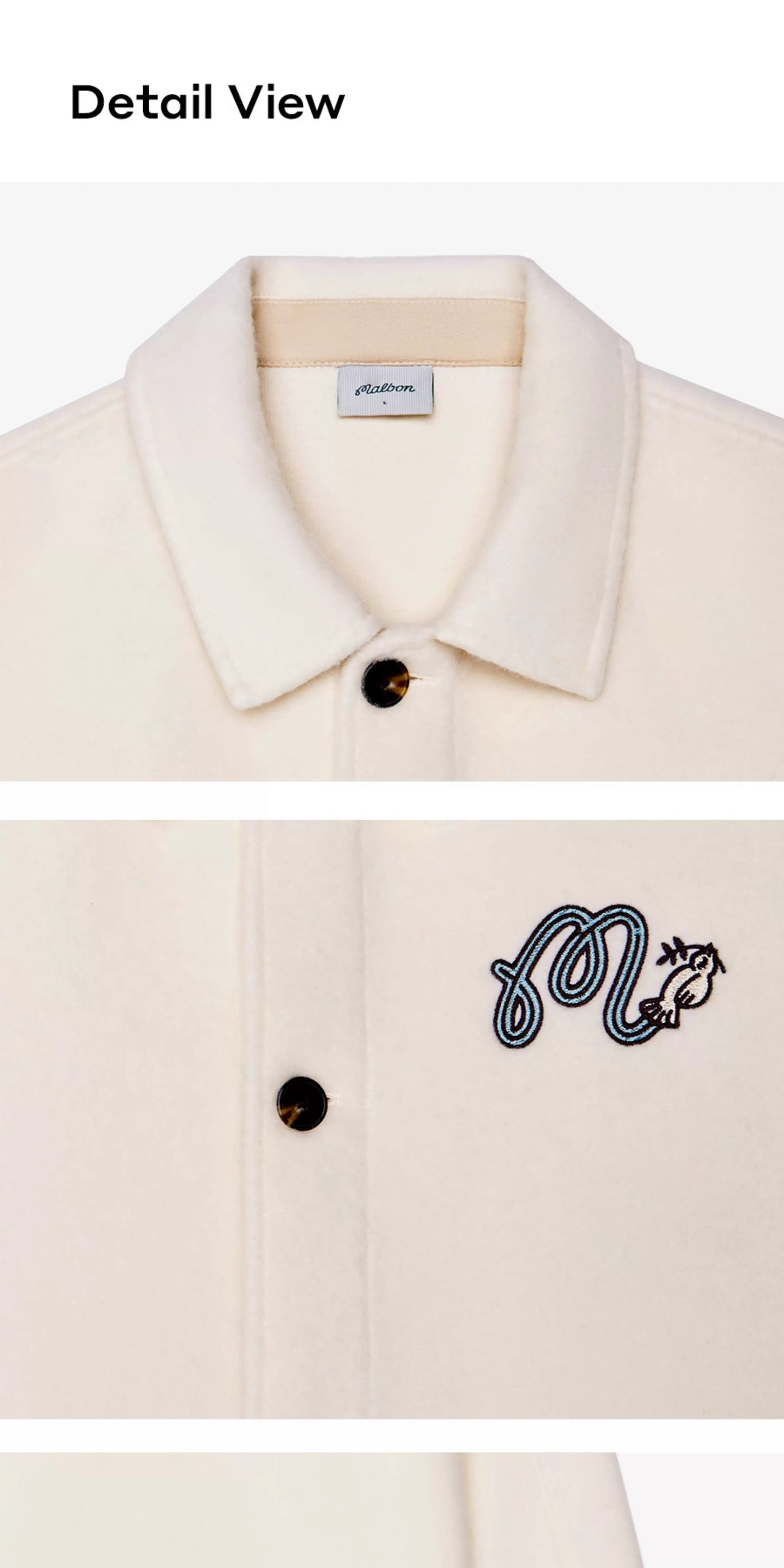 라펠자켓 (Lapel long-sleeved T-shirt)