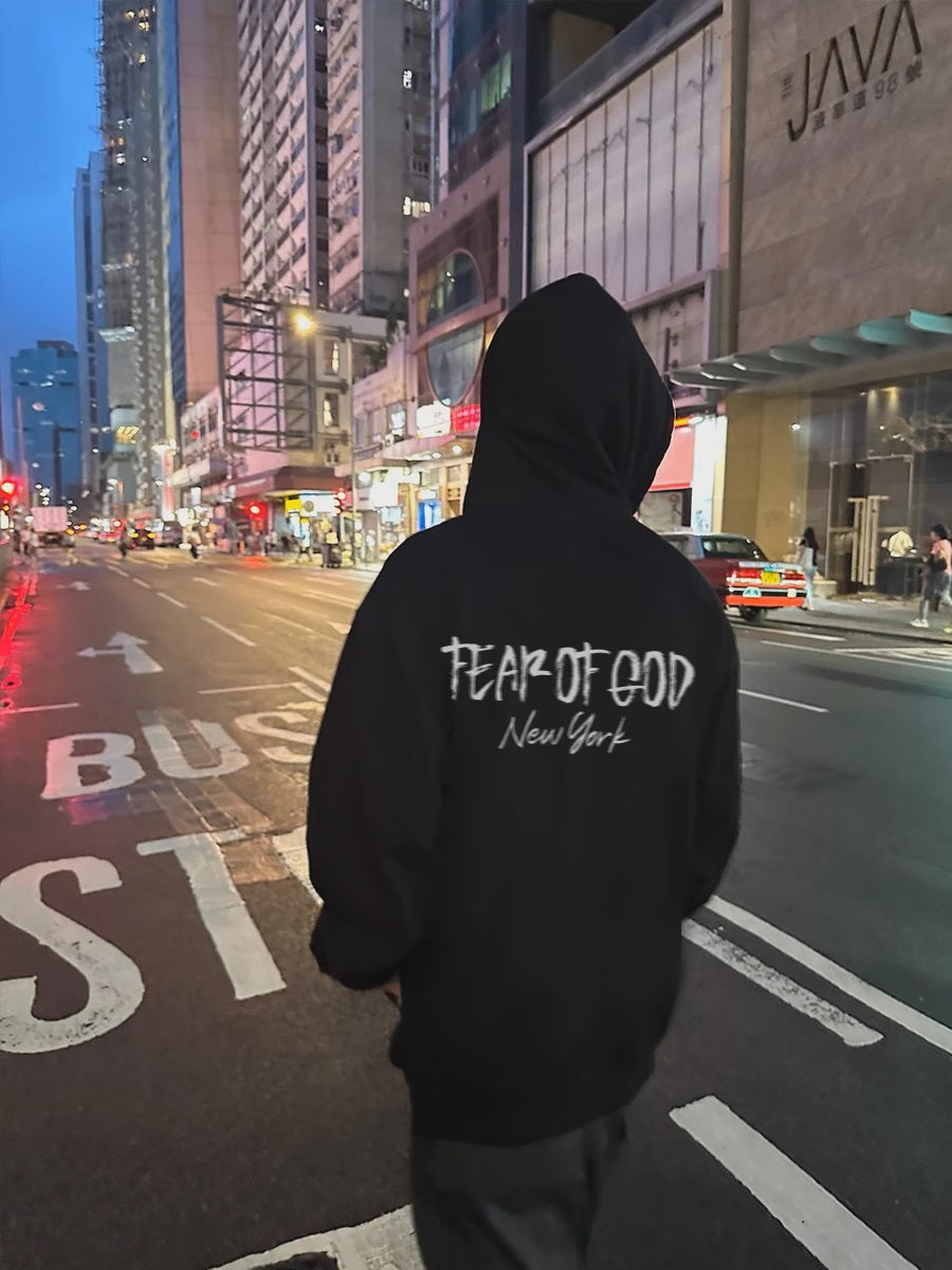 루즈핏 플리스 안감 후드 PICE 6.0