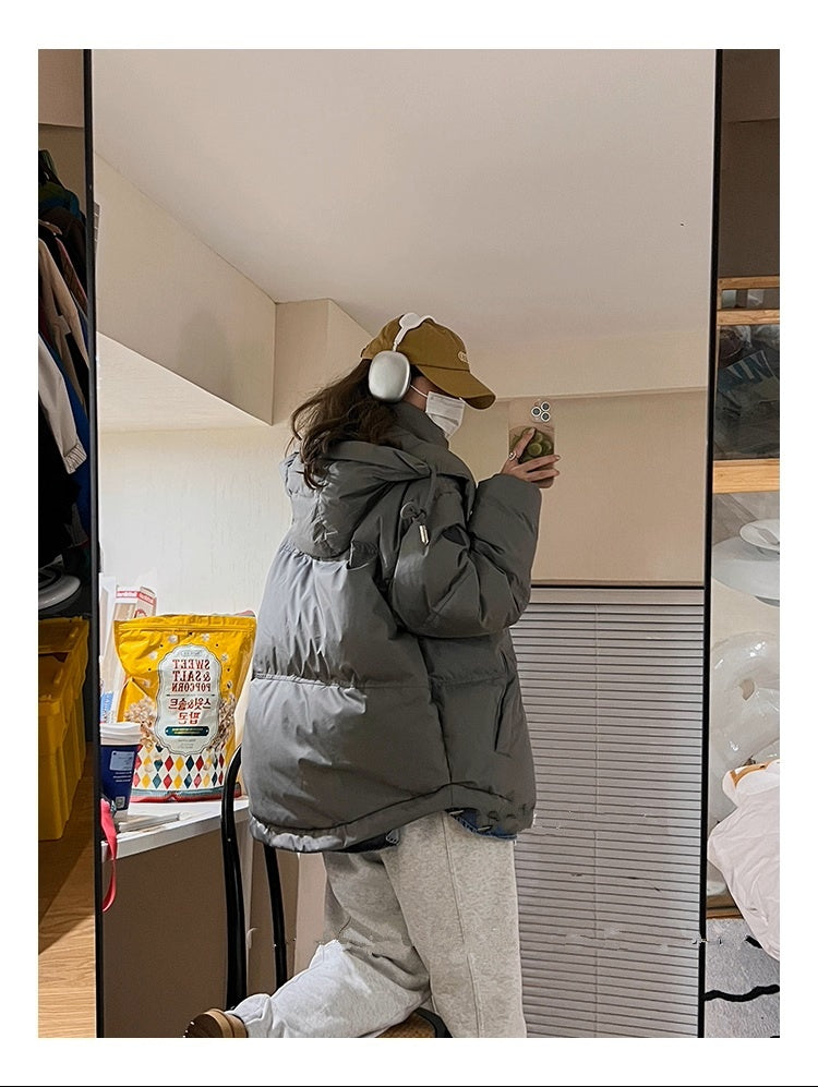 하트패치패딩(남여공용)