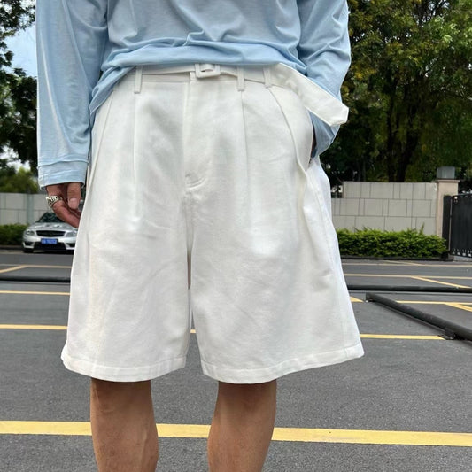 와이드 레그 숏팬츠 (Wide leg shorts)