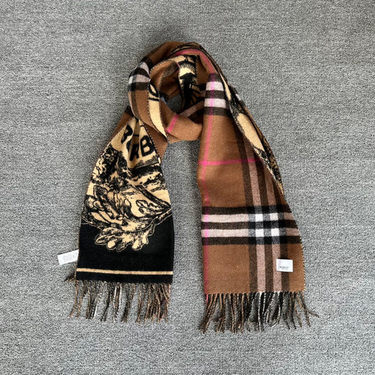 양면 캐시미어 머플러 (Double-sided cashmere muffler)