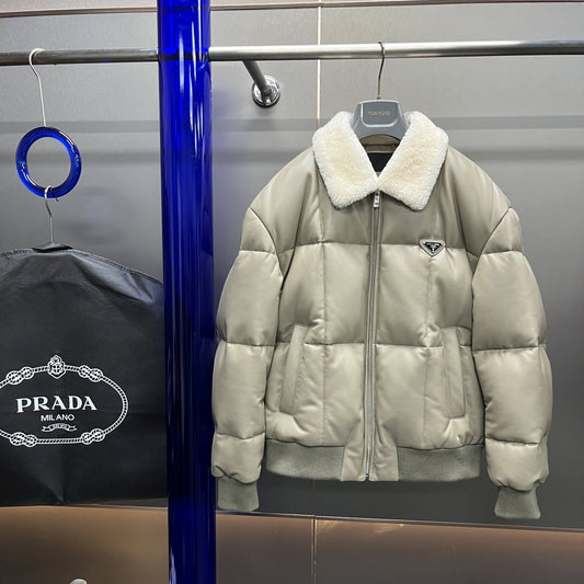 클래식 다운 양가죽패딩 (Classic down sheepskin padding)