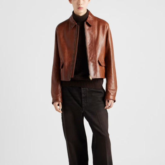 왁스 빈티지 가죽자켓 (wax vintage leather jacket)