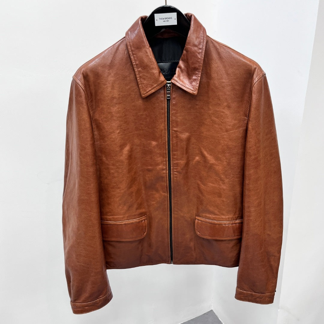 왁스 빈티지 가죽자켓 (wax vintage leather jacket)