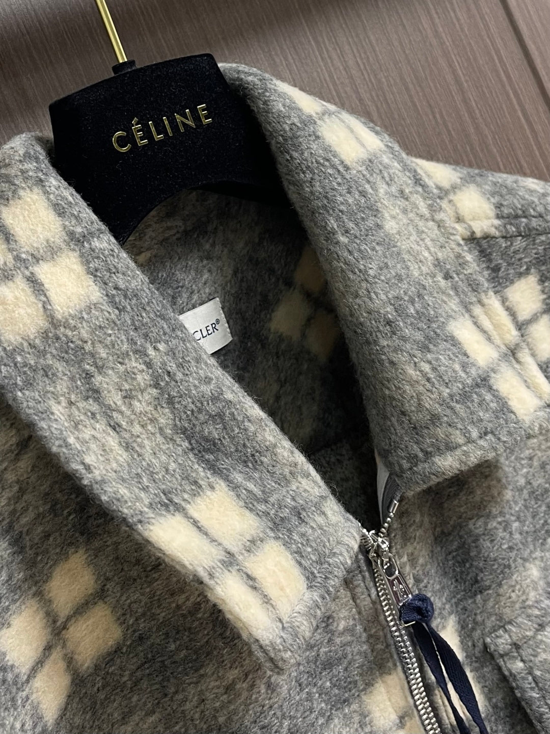 스프링 칼라 울 재킷 (spring collar wool jacket)