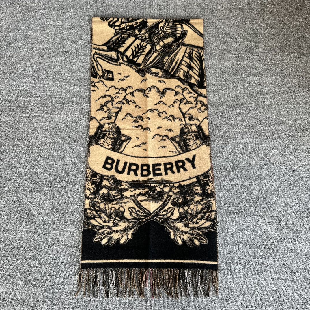 양면 캐시미어 머플러 (Double-sided cashmere muffler)
