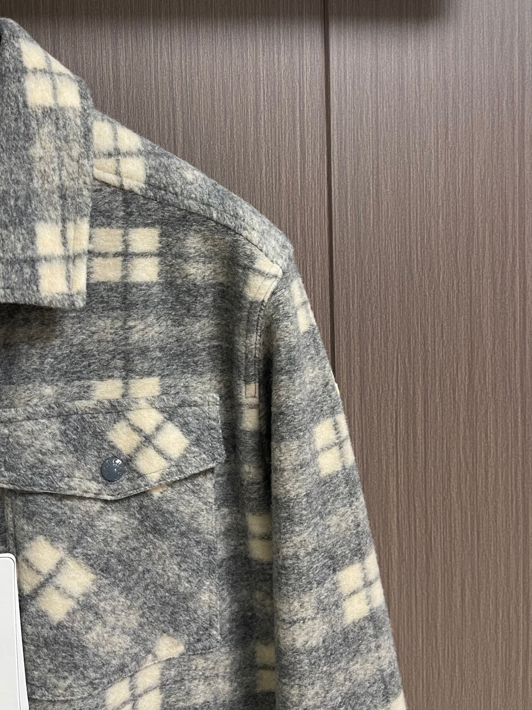 스프링 칼라 울 재킷 (spring collar wool jacket)