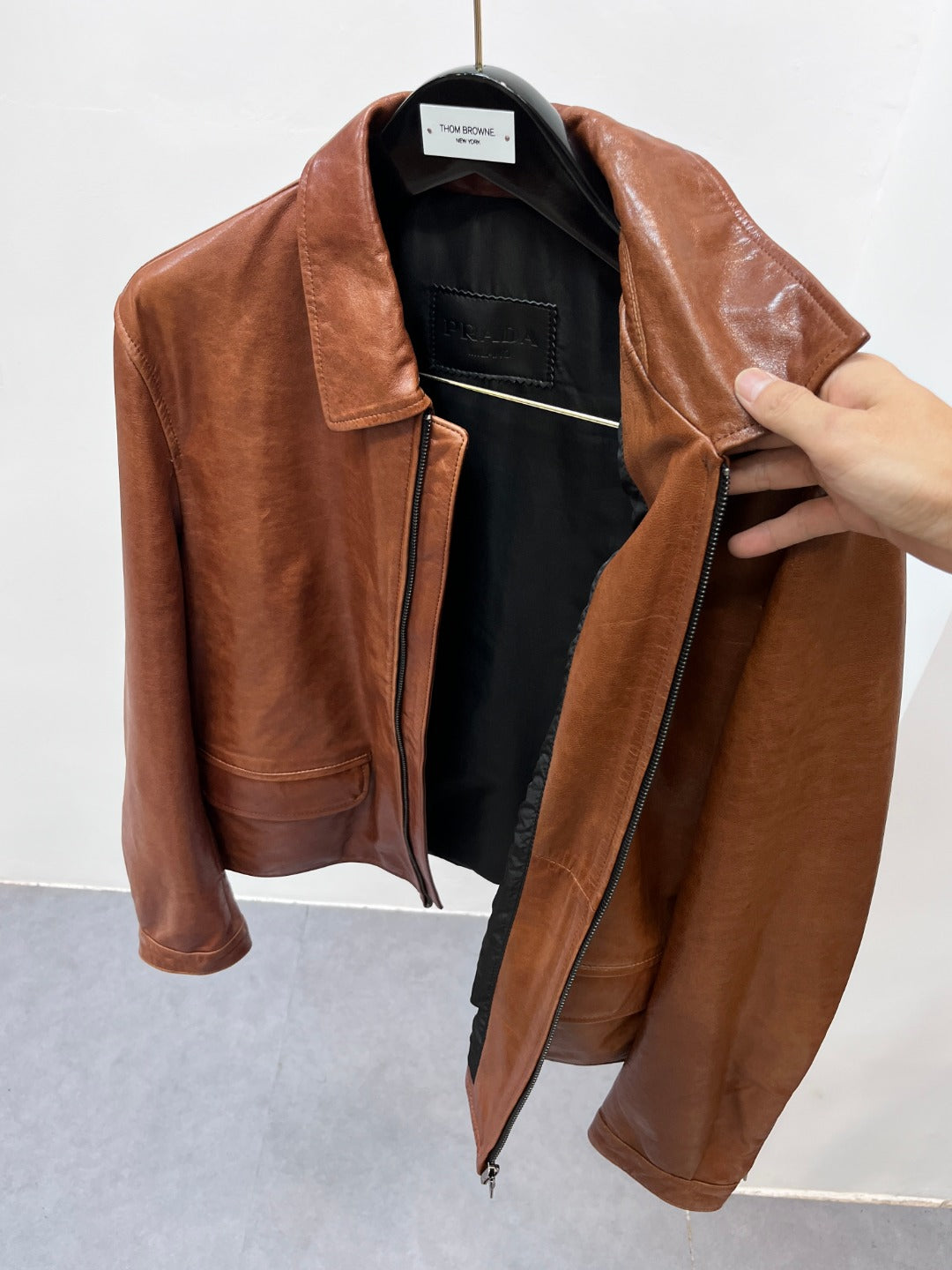 왁스 빈티지 가죽자켓 (wax vintage leather jacket)