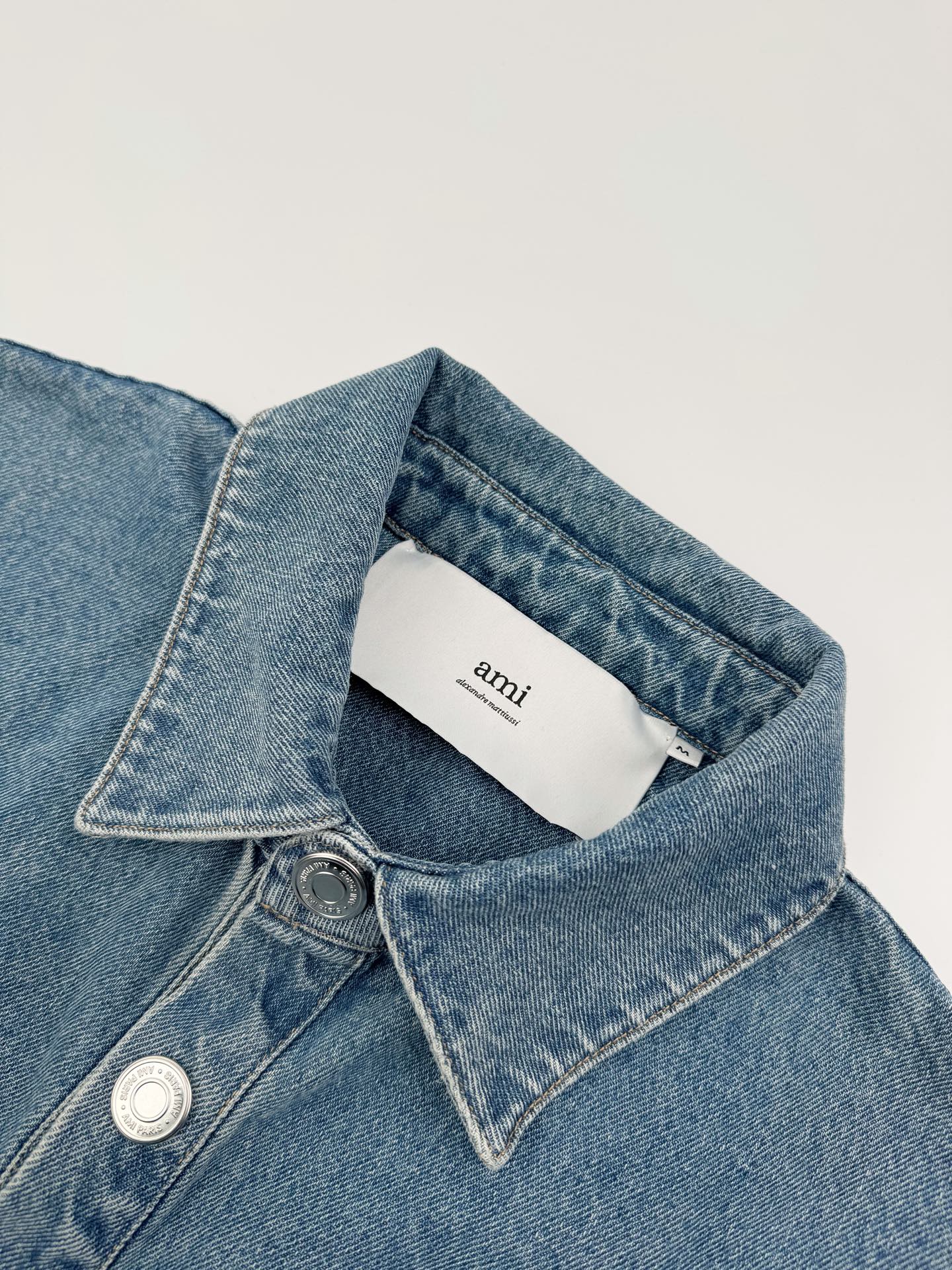 하트 데님 재킷 (heart denim jacket)