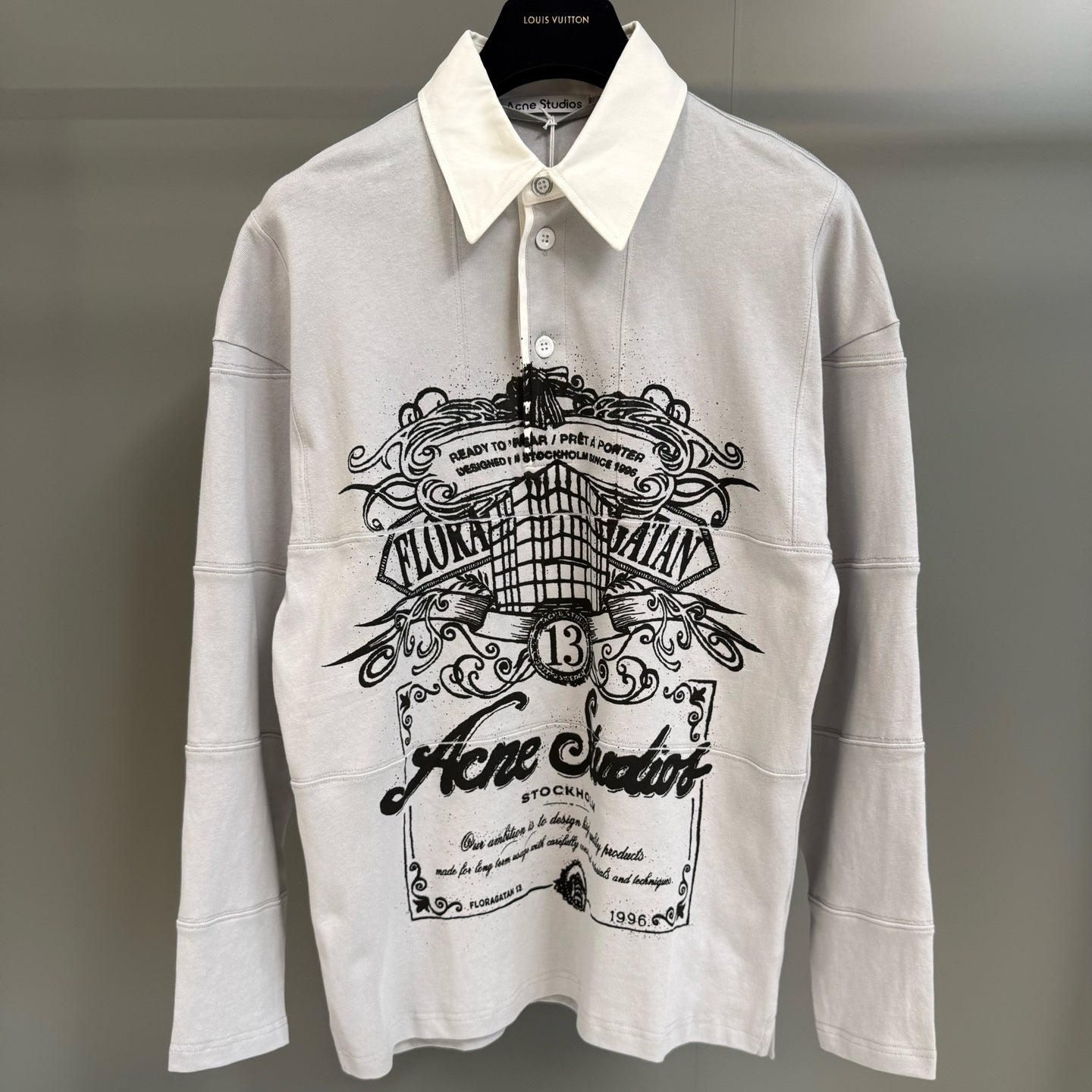 루즈 폴로탑 티셔츠 (Loose polo top T-shirt)