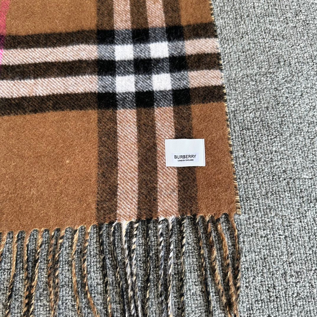 양면 캐시미어 머플러 (Double-sided cashmere muffler)