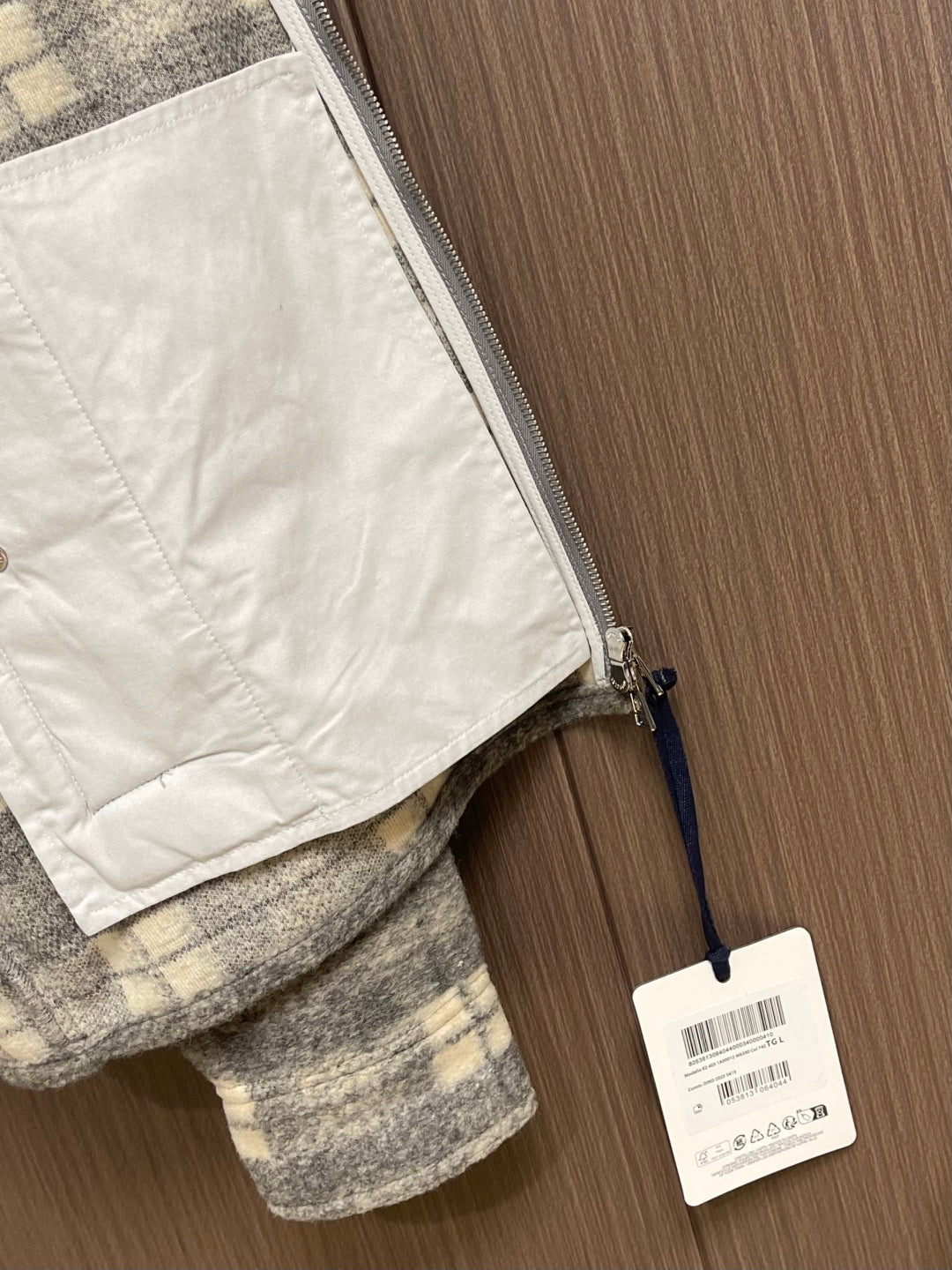 스프링 칼라 울 재킷 (spring collar wool jacket)