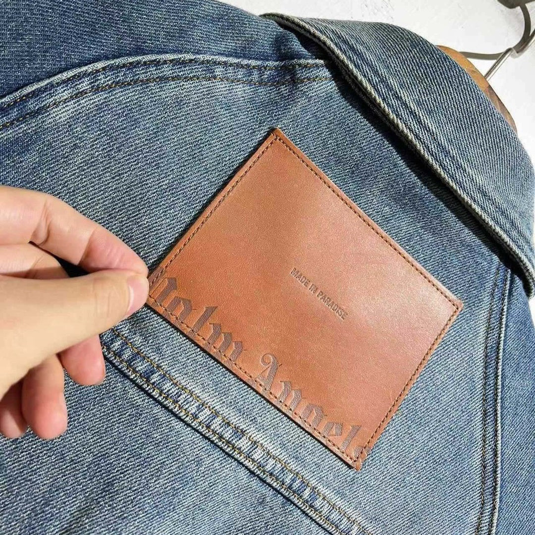 J482257 슬립온 숄더 데님자켓