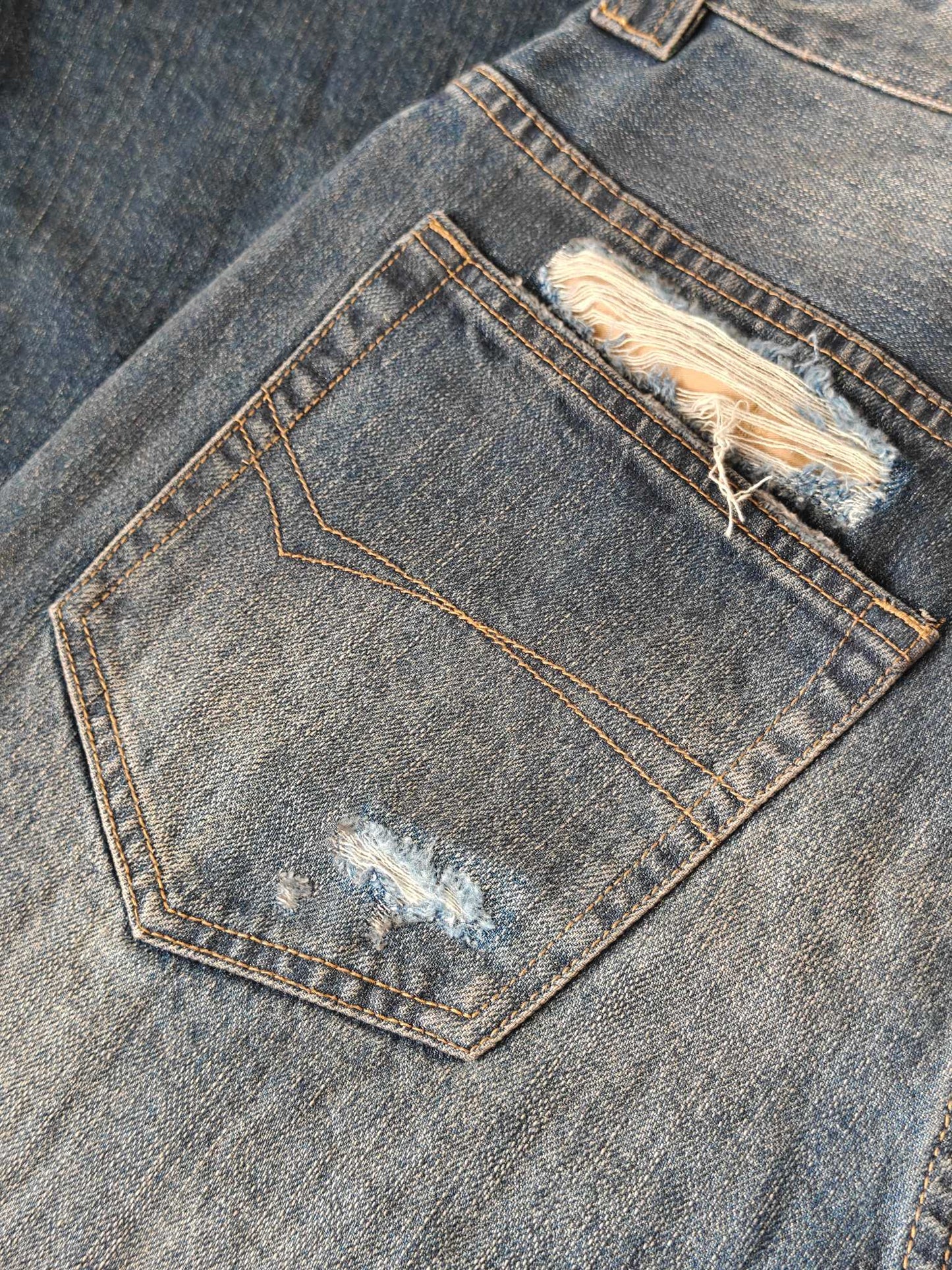 와이드 레그 청바지 (wide leg jeans)