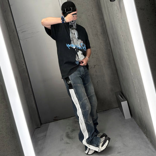 컷업 청바지 (cut-up jeans)