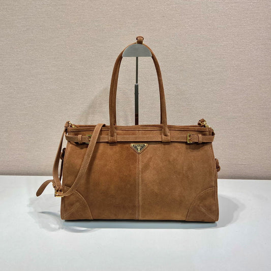 스웨이드 토트백 (Suede tote bag)