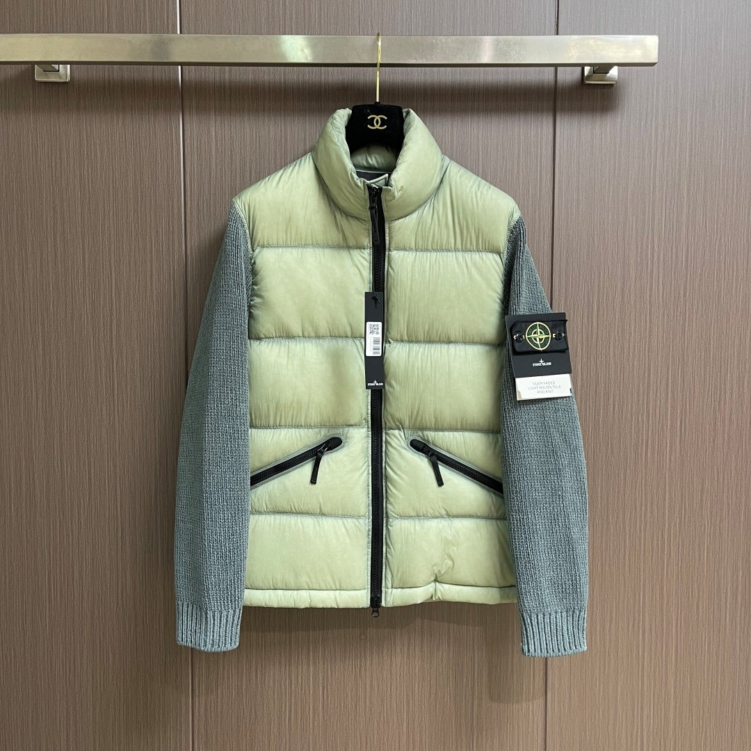 니트 다운 재킷 (knit down jacket)