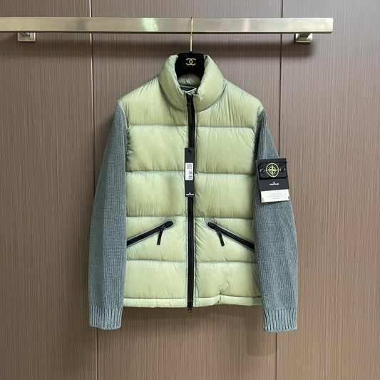 니트 다운 재킷 (knit down jacket)