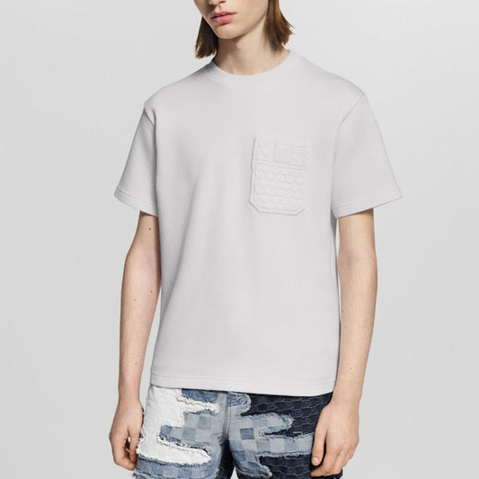 자카드 포켓 티셔츠 (jacquard pocket t-shirt)