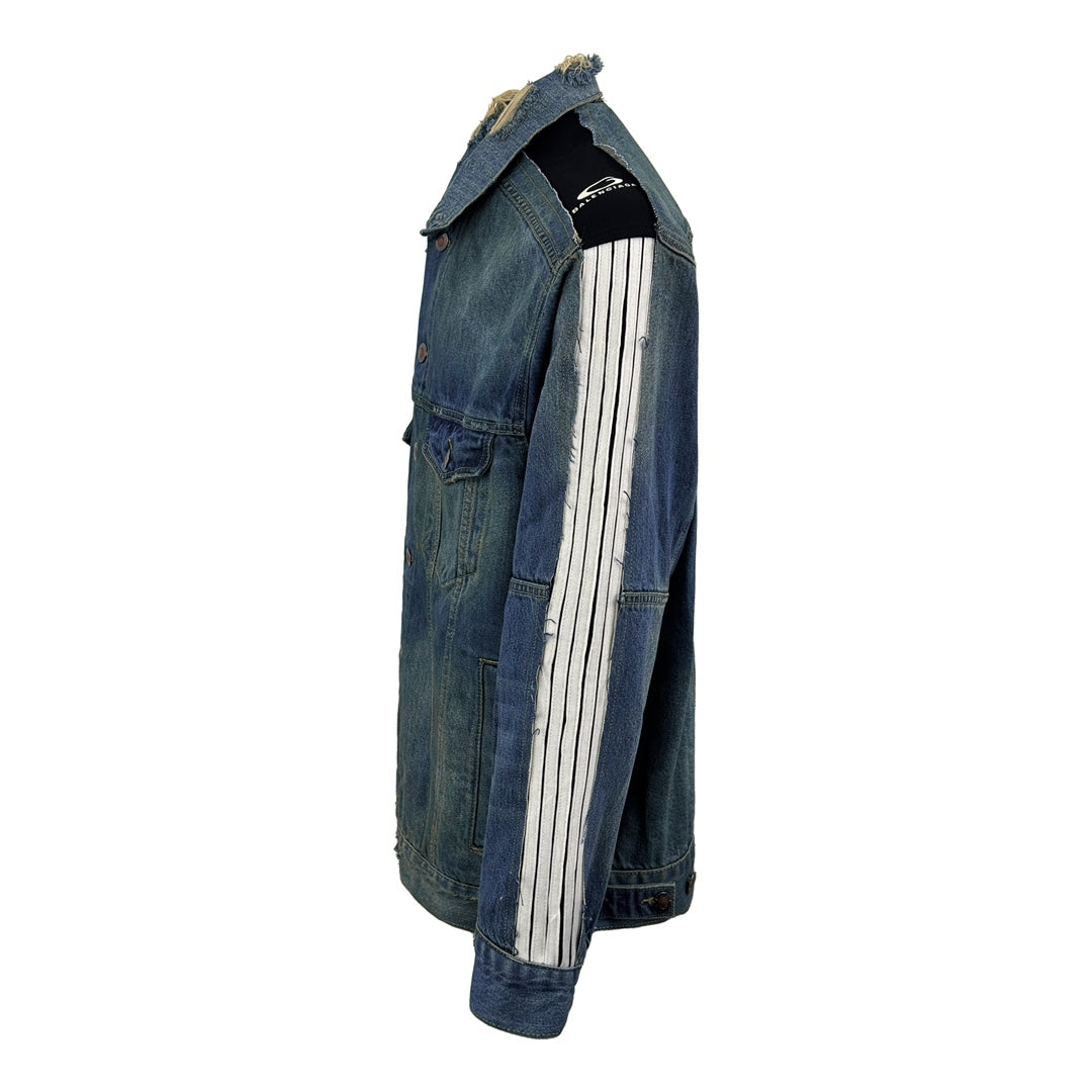 컷업 청자켓 (cut-up denim jacket)