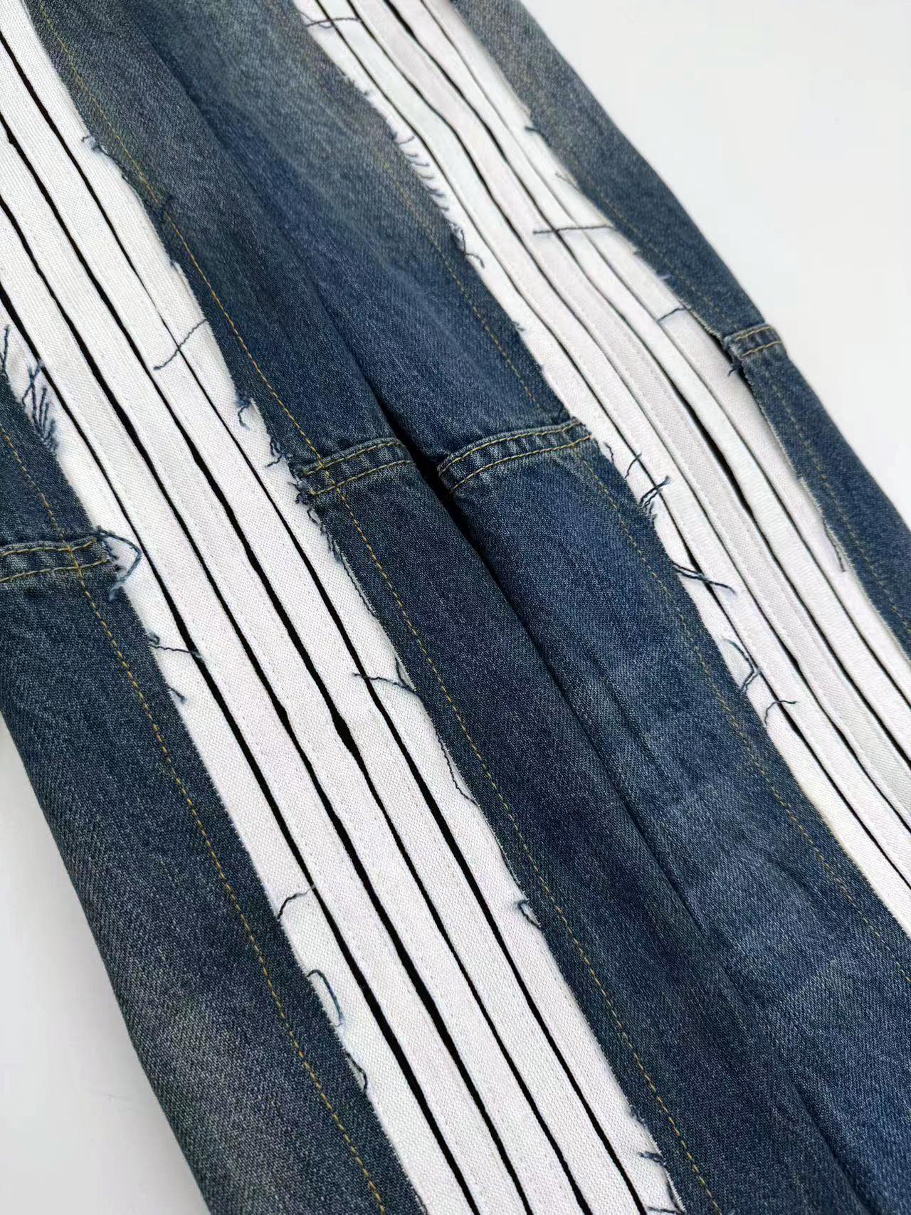 컷업 청자켓 (cut-up denim jacket)