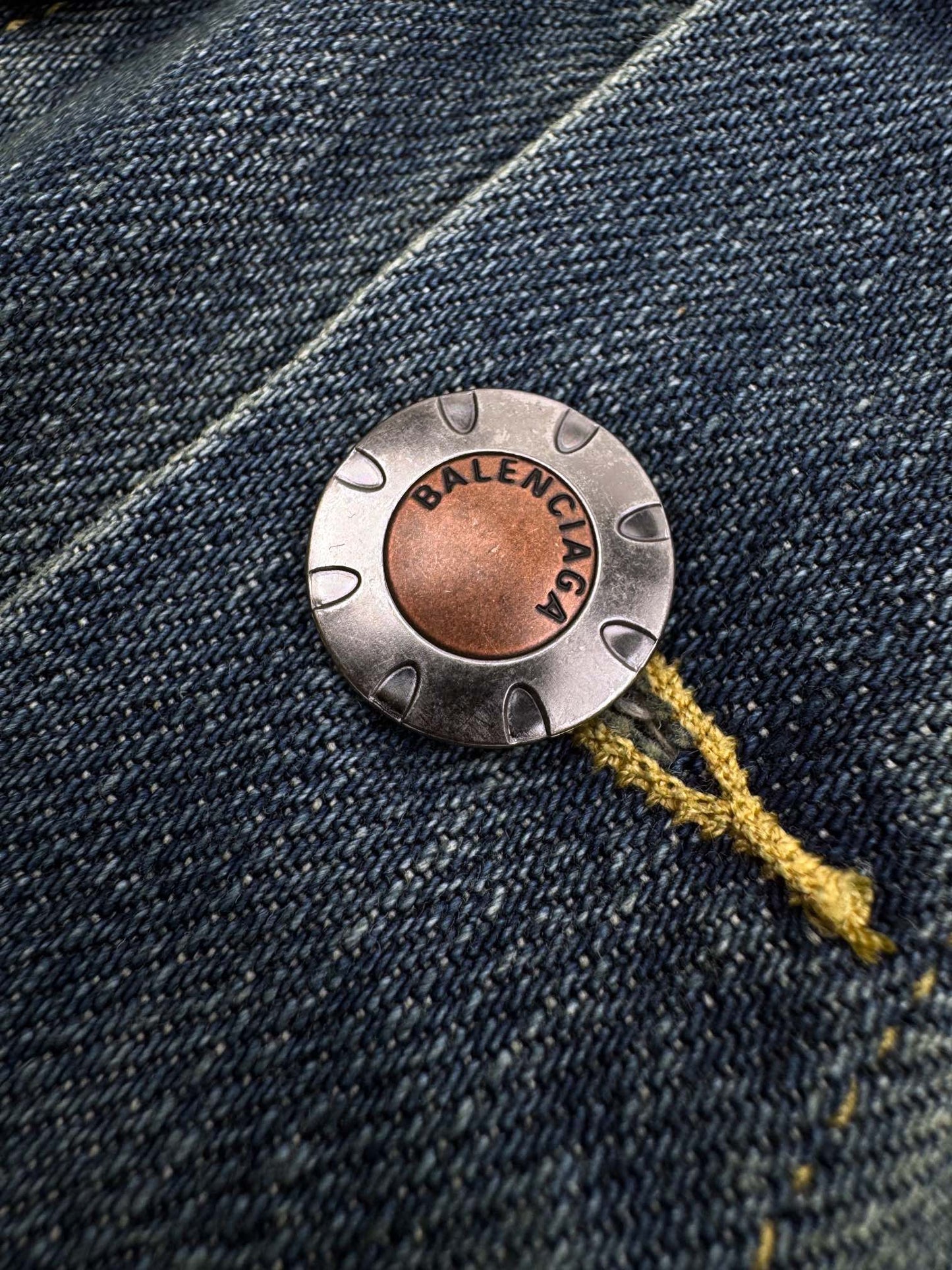 컷업 청자켓 (cut-up denim jacket)