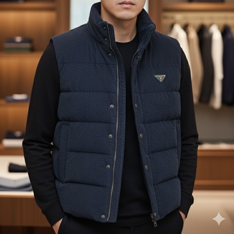 워머 다운 조끼 (warmer down vest)