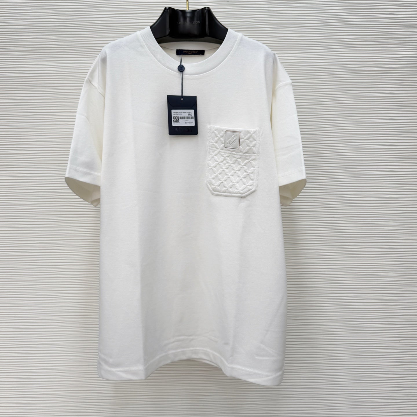 자카드 포켓 티셔츠 (jacquard pocket t-shirt)