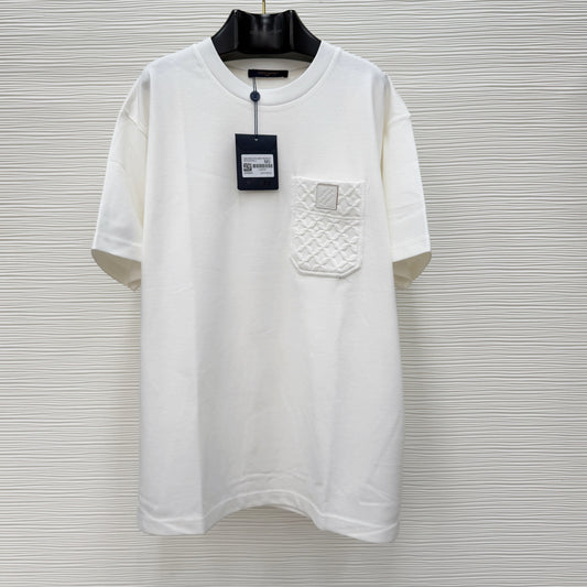 자카드 포켓 티셔츠 (jacquard pocket t-shirt)
