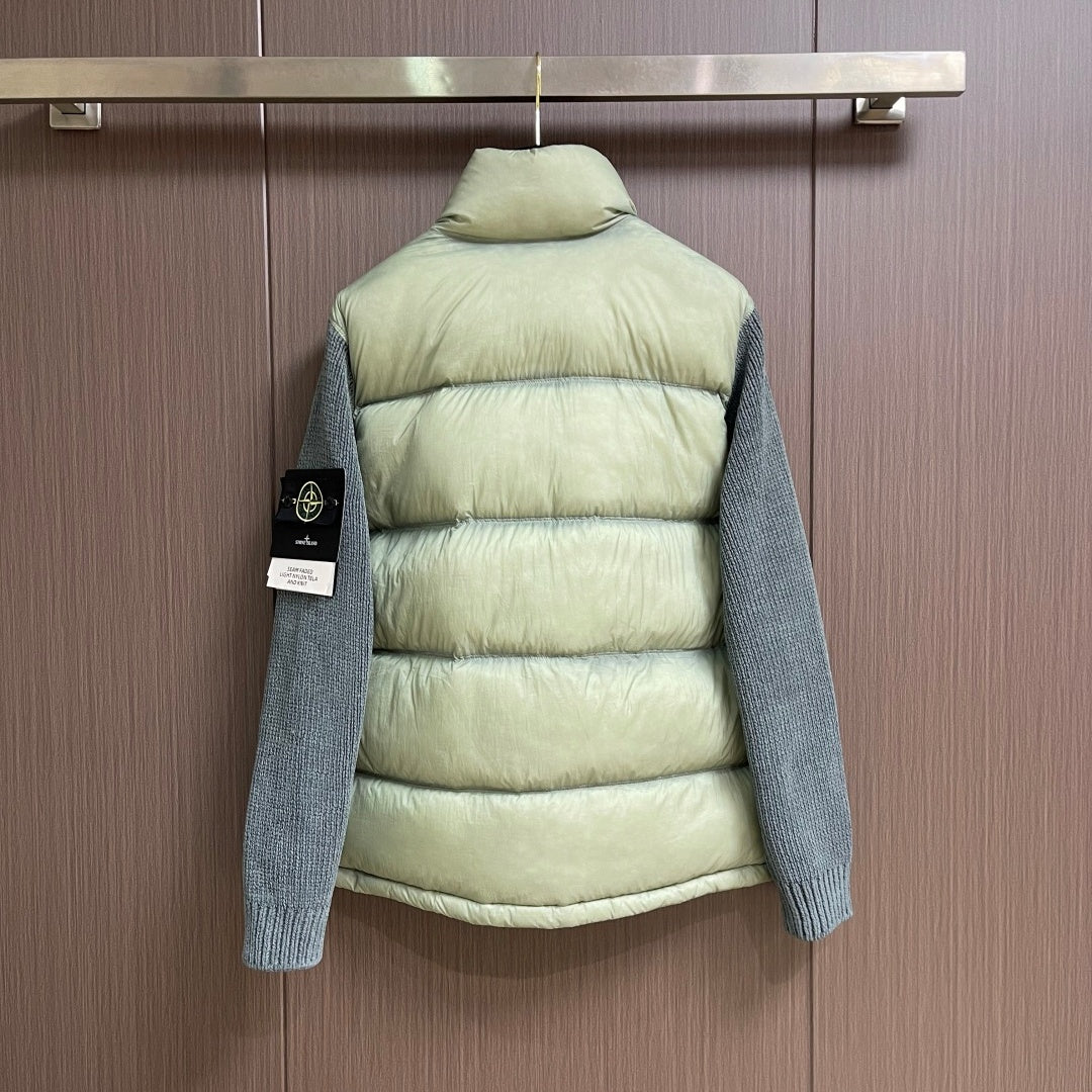 니트 다운 재킷 (knit down jacket)